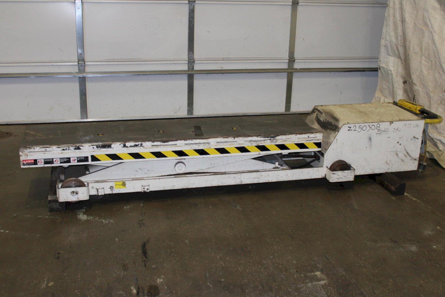 4000 lb. Southworth #MLCC4-84, coil car, 84" x20"tbl., 43" vertical lift, 18" lowered height, pendant Control - Image 4