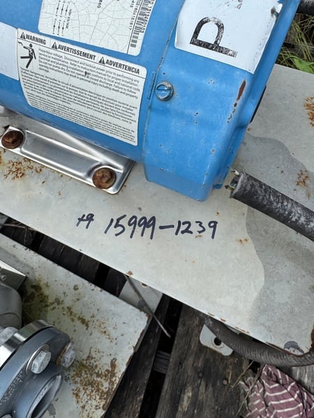 Stainless Steel Centrifugal Pump, used - Image 2