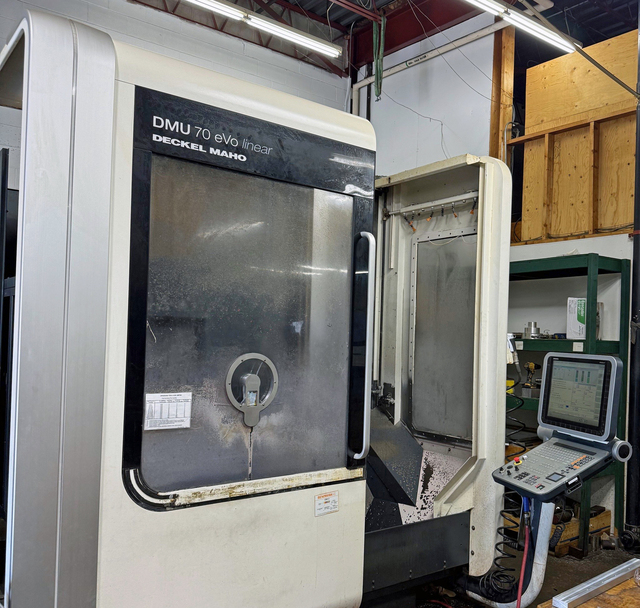 Deckel Maho #DMU-70-eVo-linear, 5-Axis vertical machining center, 29.5" X, 23.6" Y, 20.5" Z, 18000 RPM, 60 - Image 1