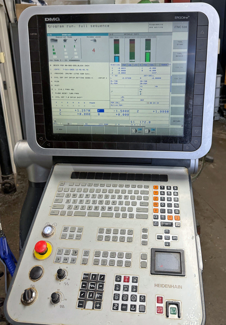 Deckel Maho #DMU-70-eVo-linear, 5-Axis vertical machining center, 29.5" X, 23.6" Y, 20.5" Z, 18000 RPM, 60 - Image 2