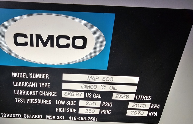 300 Ton, Toromont CIMCO #C6-W08AHE, Chiller, skid mountb, R-717, 2010 - Image 8