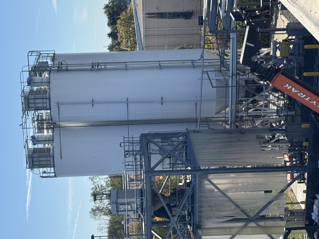 CST Storage Industrial Silo System, 4140 cu.ft., 11'11" diameter x 52' 7" H, 2 silos 8280 cu.ft. total, 2021 - Image 1
