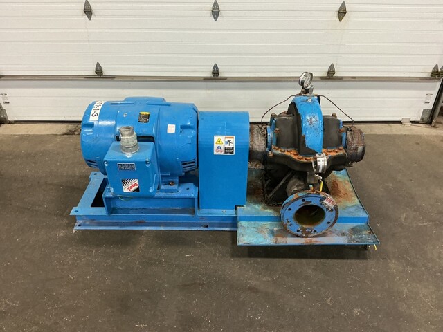 2880 GPM @ 160' TDH, Paco #8x10, split case centrifugal pump with 150 HP motor - Image 2