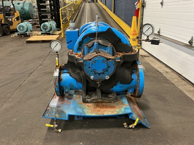 2880 GPM @ 160' TDH, Paco #8x10, split case centrifugal pump with 150 HP motor - Image 5