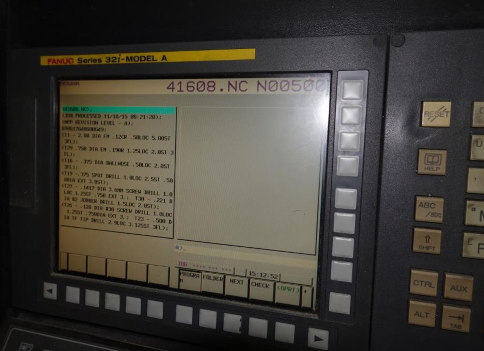 Daewoo Doosan #BM-2740P, high speec CNC bridge mill, Fanuc 32i-A, 157.4" X Travel, 106.3" Y Travel, 19.7" Z - Image 4