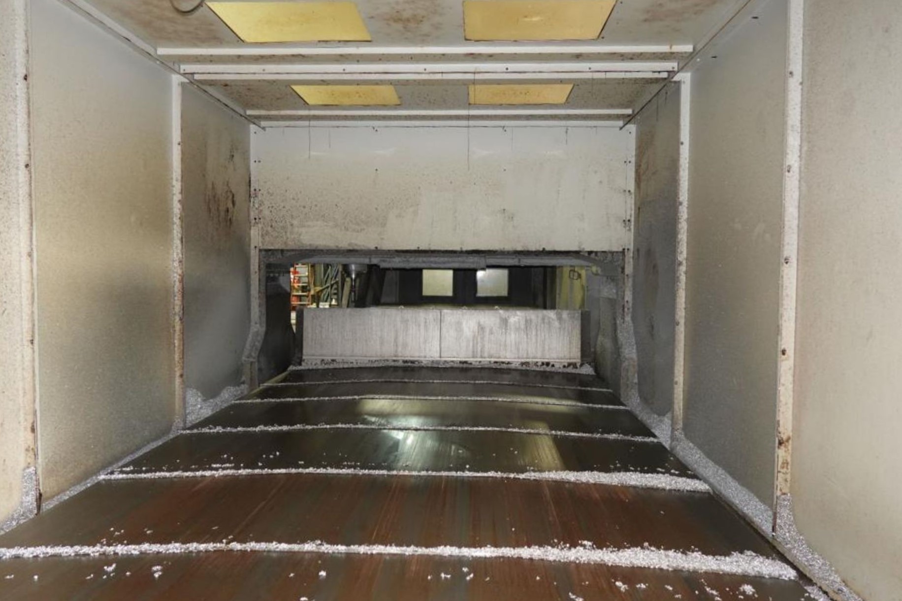 Daewoo Doosan #BM-2740P, high speec CNC bridge mill, Fanuc 32i-A, 157.4" X Travel, 106.3" Y Travel, 19.7" Z - Image 6
