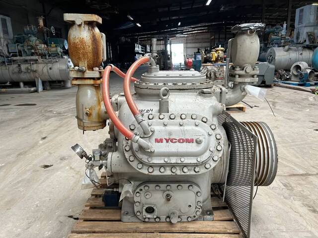 313 HP Mycom #N6WBHE, Bare 6-Cylinder Reciprocating Compressor, Belt Driven, 470 psi - Image 3