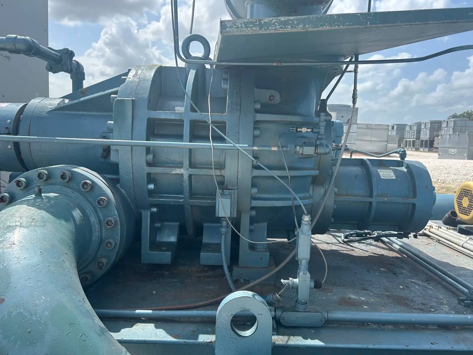 Frick #TDSH355S, Rotary Bare Screw Compressor, R-717 Refrigerant, 3600 RPM, 350 psi, 2002 - Image 3