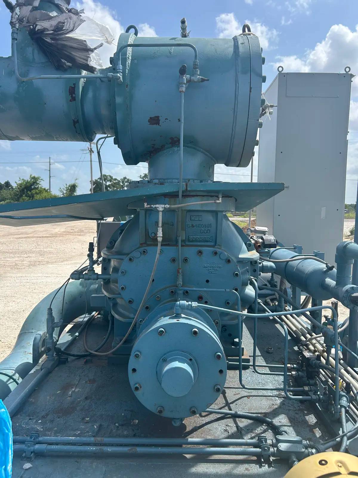 Frick #TDSH355S, Rotary Bare Screw Compressor, R-717 Refrigerant, 3600 RPM, 350 psi, 2002 - Image 6
