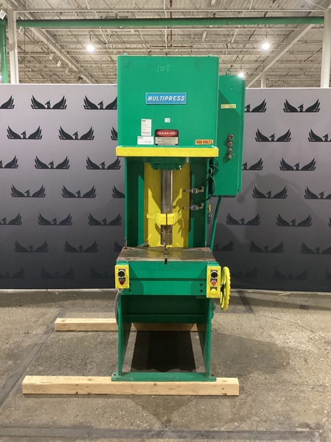 20 Ton, Abex Denison Abex #FH20-20HC304SSHWIC280CR6302, hydraulic gap frame press - Image 1