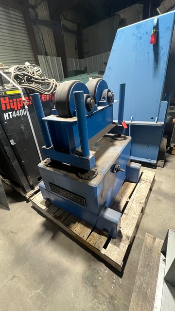 10000 lb. Headstock, Preston-Eastin #HS-100, with 48" round table & adjustable outboard - Image 3