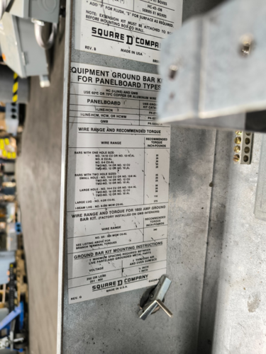 225 Amp. Square D, 1441812-386, HCN I-Line Panelboard, 480 Volts, 3PH, 66 Space - Image 8