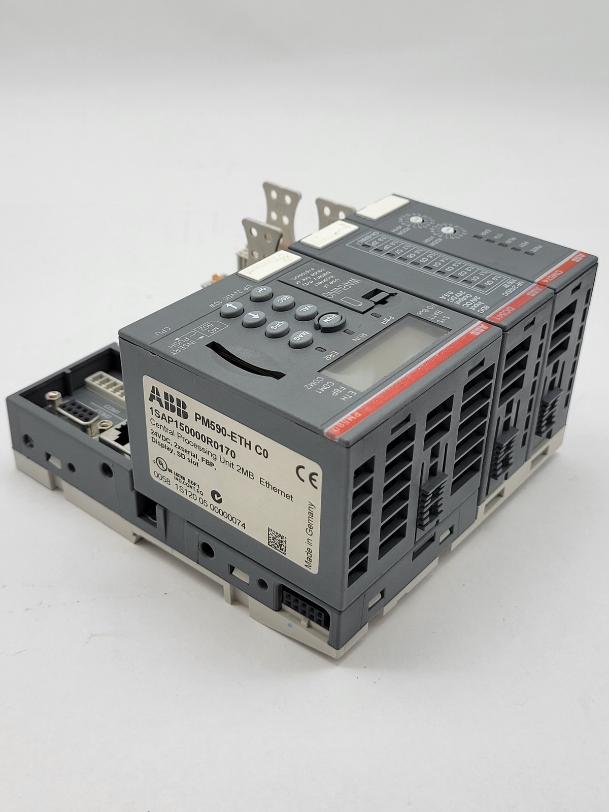 ABB #PM590-ETH-C0, Central Processing Unit, w/ Communication Module, 2MB, 24 VDC, 10W - Image 6