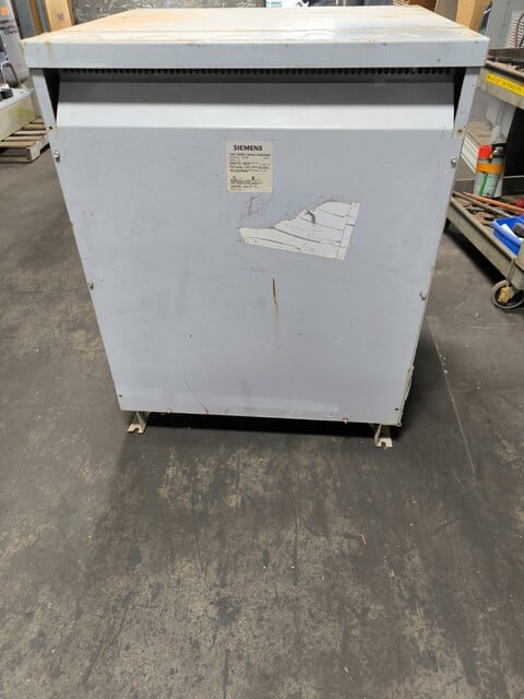 225 KVA 480 Primary, 208Y/120 Secondary Siemens 3F3Y225, General Purpose Transformer, 3Ph, 3R, AS-IS - Image 7