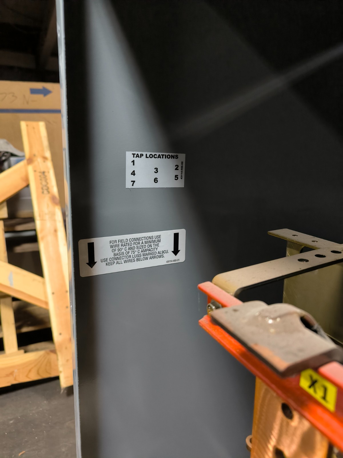 45 kVA 480 Primary, 480Y/277 Secondary Square D EE45T1814HBCU, Sorgel Transformer, 54.1 Amp, 2-3R - Image 7