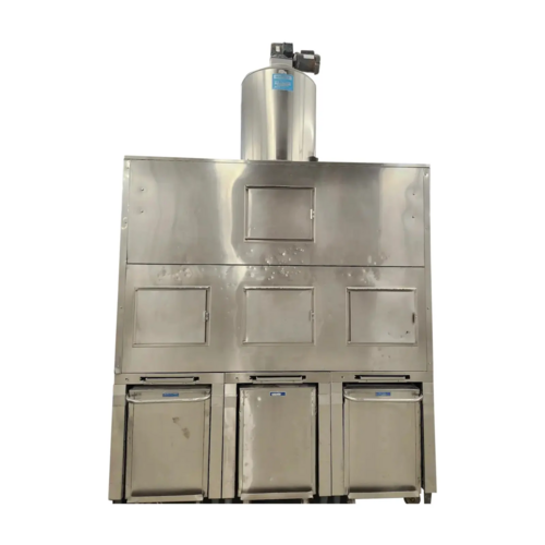 Kloppenberg & Co, Stainless Steel Mobile Express Storage Ice Bin, 35" width x 100" H - Image 1