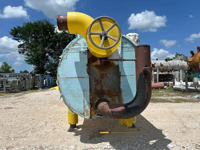 226 sq.ft., 250 psi sheel, 250 psi tube, Industrial Service & Fabricators #HI 72-185, Horizontal Ammonia - Image 5