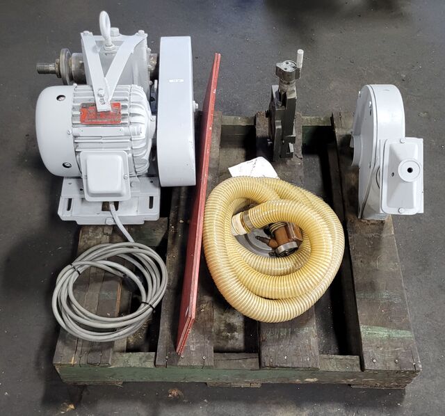Setco 3 HP 3600 RPM Lathe Tool Post Belt Sander Model #108 - Image 4