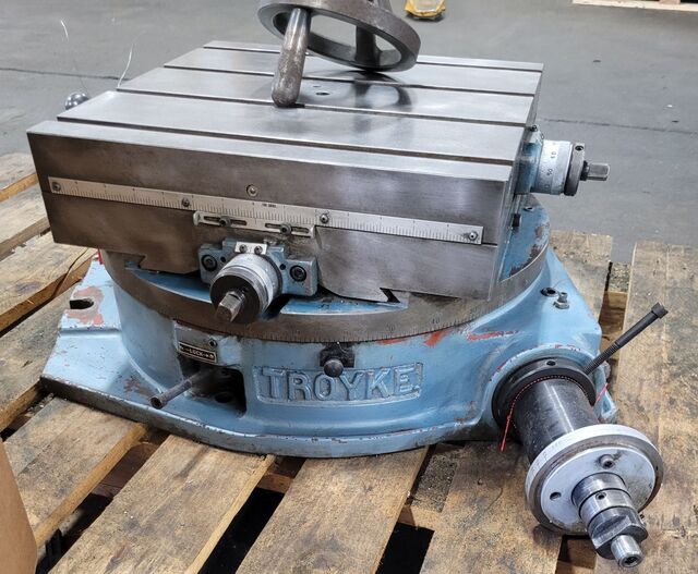 Troyke dmt-18 cross slide rotary table - Image 1