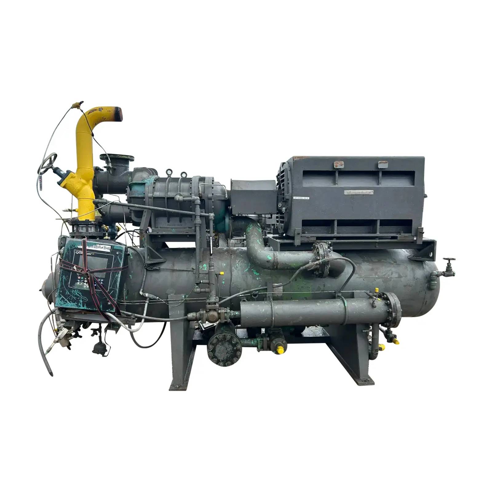 700 HP Dunham-Bush #2516DLA3VOD, FES Ammonia Rotary Screw Compressor Package, 300 psi, 3570 RPM, 4160 V., 90 - Image 1