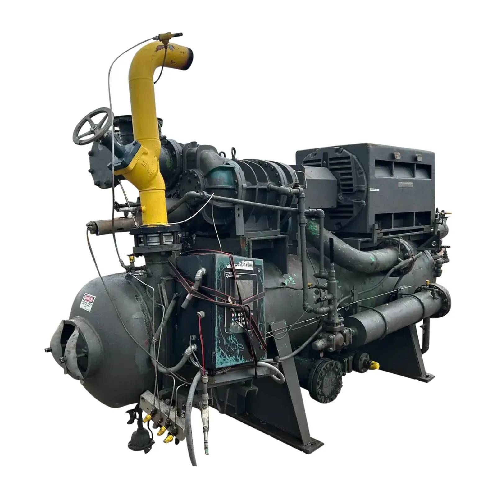 700 HP Dunham-Bush #2516DLA3VOD, FES Ammonia Rotary Screw Compressor Package, 300 psi, 3570 RPM, 4160 V., 90 - Image 2