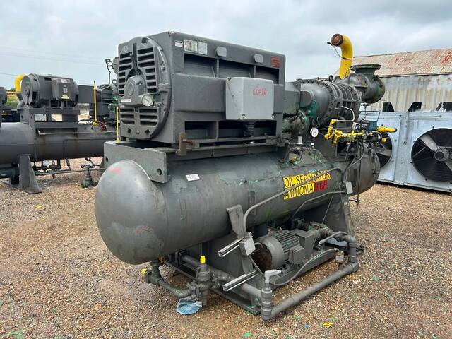 700 HP Dunham-Bush #2516DLA3VOD, FES Ammonia Rotary Screw Compressor Package, 300 psi, 3570 RPM, 4160 V., 90 - Image 8