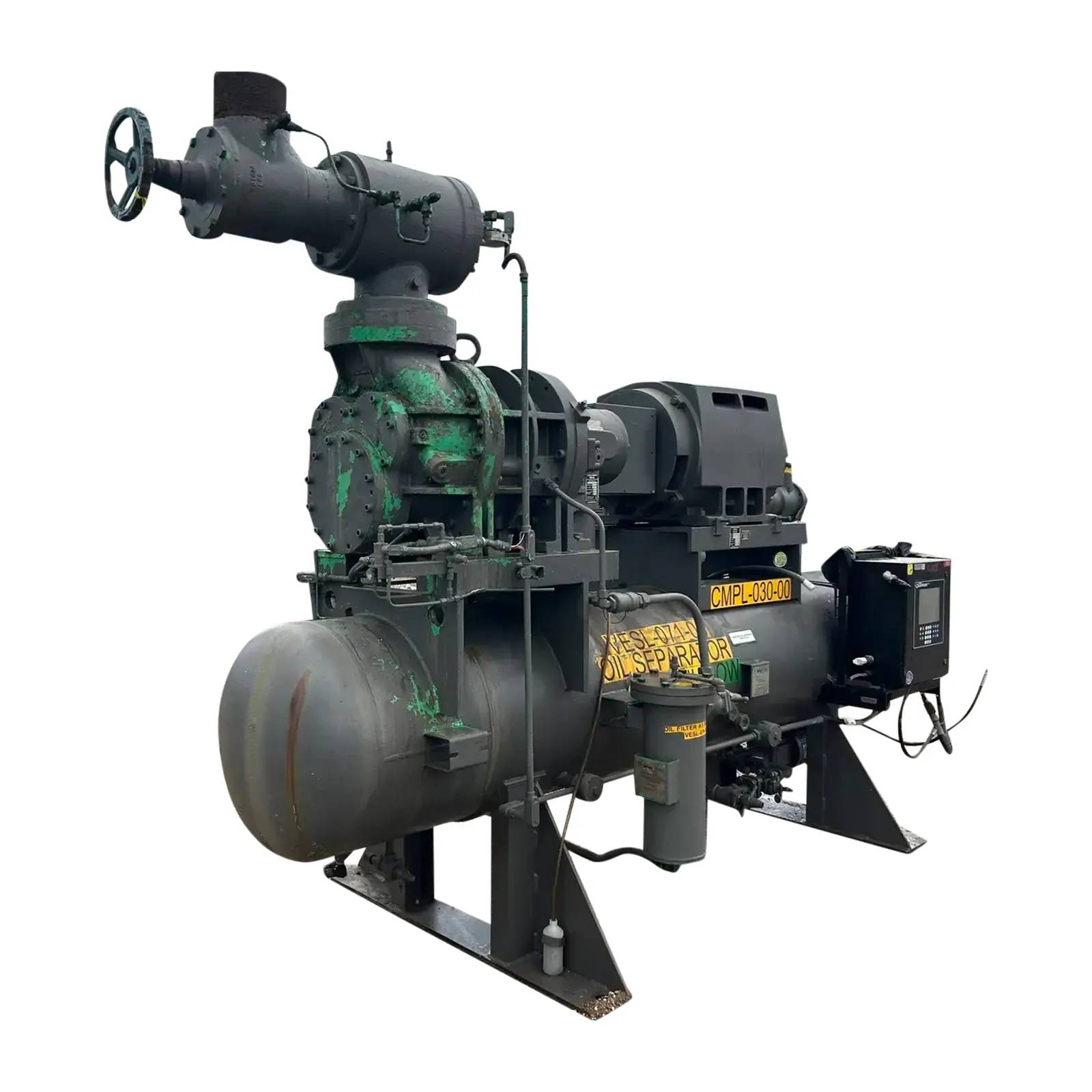 250 HP Frick #RDB-316, Rotary Screw Compressor Package, 150 psi @ 200°F, 3600 RPM, 60/34 Amp., 2300/4160 V. - Image 2