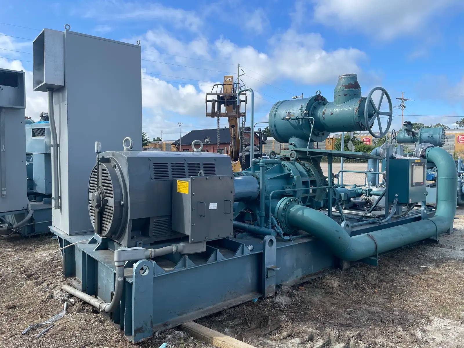 500 HP Frick #RWB-II-496V, Rotary Screw Compressor Package, 350 psi, 3570 RPM, 60 Amp., 4160 V., 60 Hz, 3-Ph. - Image 3