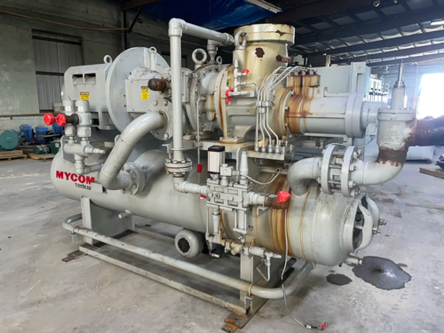 300 HP Mycom #F220JS-LI-E-300, Rotary Screw Compressor Package, 350 psi, 3575 RPM, 324 Amp., 460 V., 60 Hz - Image 9