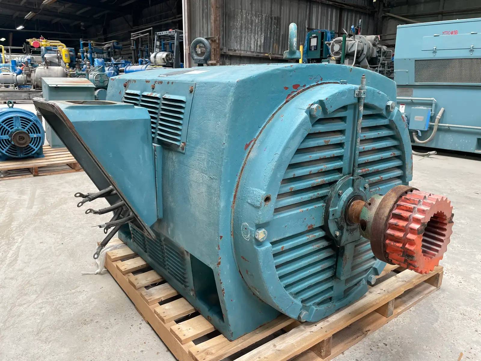 500 HP 3560 RPM Teco, Frame 5808A, 2300/4160 Volts, 3-Phase Induction Motor - Image 6