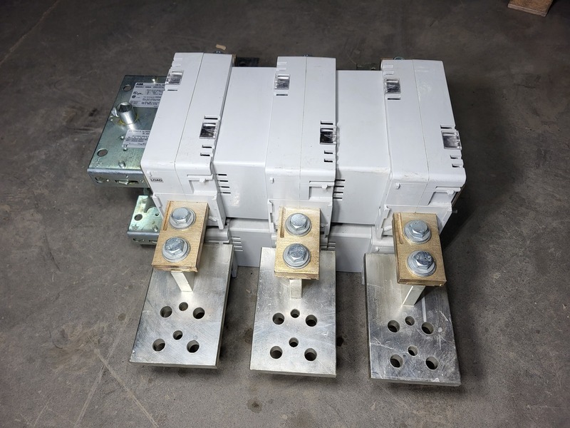 1600 Amp. ABB, OETL-NF1600, disconnect switch, 3-pole, 600 Volts, new surplus, 2014 - Image 3