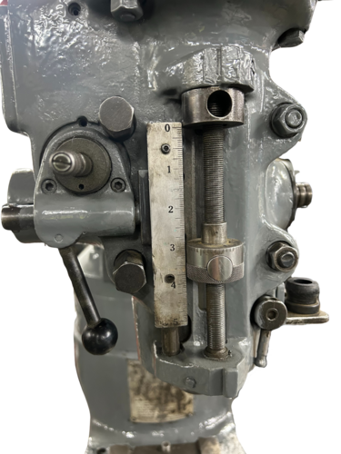 Bridgeport, vertical mill, drive serial #J245-8 86, 9" x42" table, 2 HP, reconditioned - Image 5