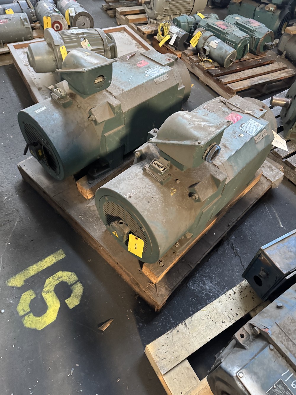 125 HP 1780/3260 RPM Reliance, Frame UL3203, TEAO-BC, 60/120 HZ, 460 V.AC (2 available) - Image 2