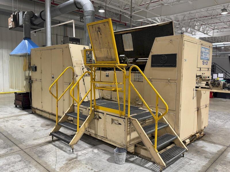 Nedschroef #HBV-3, 4-die progressive header, trimming, sound enclosure, PKO, IFO, 1989 - Image 4