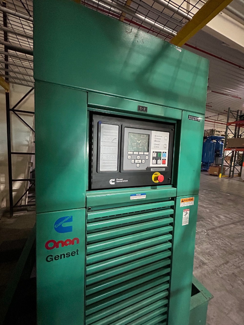 800 KW, 1800 RPM, Onan Model 800DFJB, 277/480 Volts, 0 Housing/ No. 18 Flywheel - Image 4