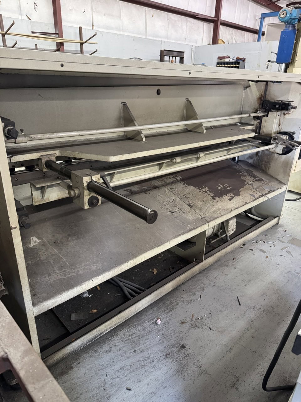 3/16" x 6' Birmingham #H-0645, Hydraulic Shear, 24" Back Gauge, 82" blade, 32-50 SPM, 11 holddowns, 15 HP - Image 8