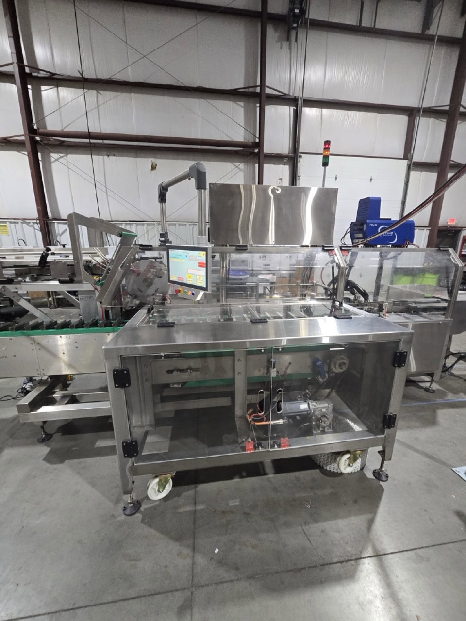 K2 Kinetics #GA18FF, Automatic End Seal Glue Cartoner, 36 mm x 36 mm x 105 mm carton dimensions, 129 scfm - Image 1
