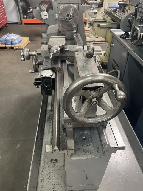 15" x 40" South Bend #14, Engine Lathe, 9" swing over cross slide, 1-5/8" bore, 50-1800 RPM, threading, 1.5 HP - Image 5