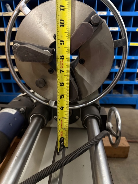 Import #65MM, Glass Blowing Lathe, 2.55" swing, 45" L, 17.71" bed, 1 HP, 187 RPM (2 available) - Image 4