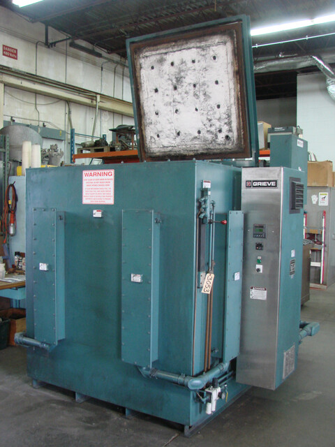 36" width x 48" H x 36" L Grieve Top Loading, inert atmosphere, 2200&deg;F, excellent condition - Image 1
