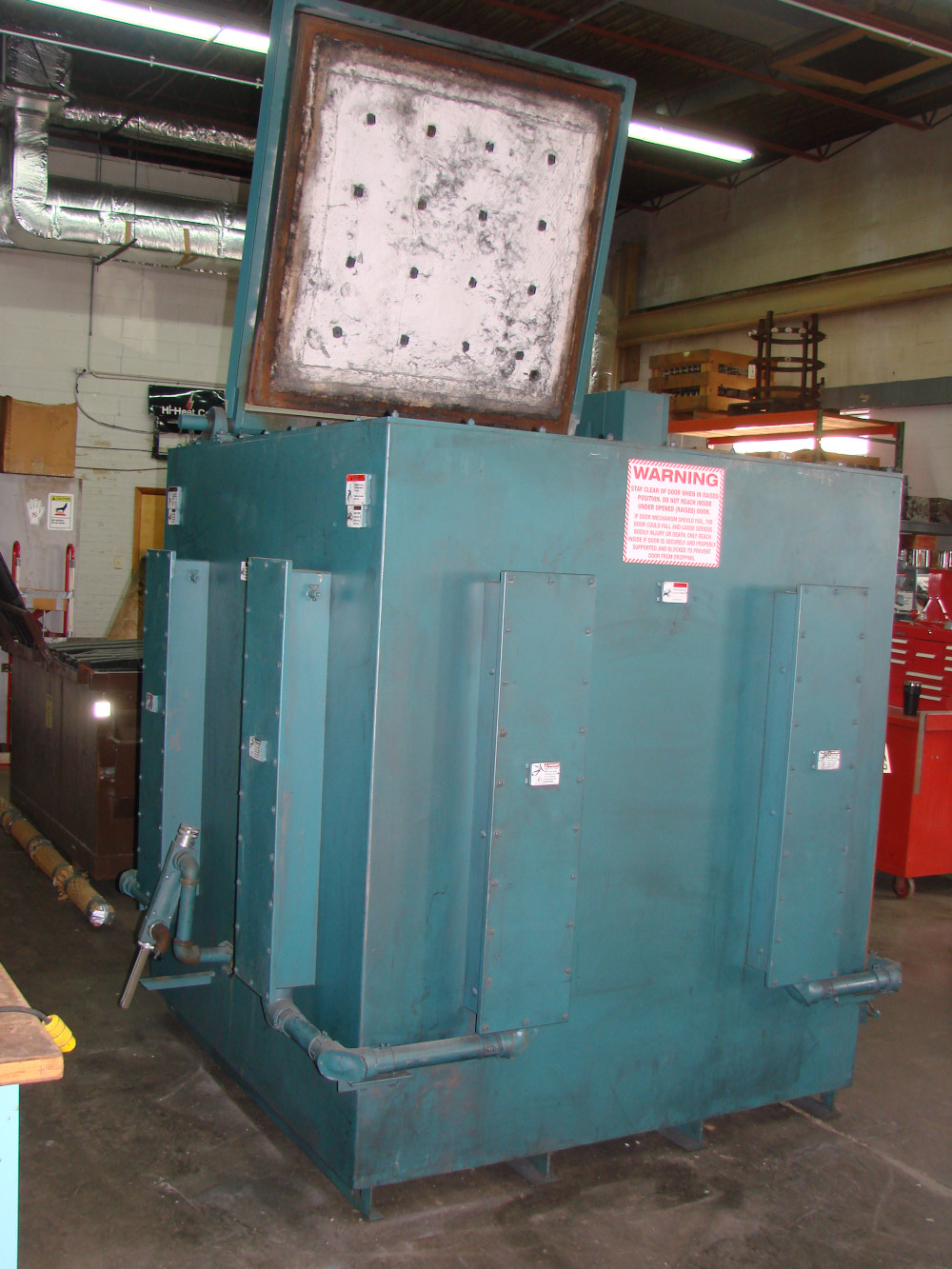 36" width x 48" H x 36" L Grieve Top Loading, inert atmosphere, 2200&deg;F, excellent condition - Image 7
