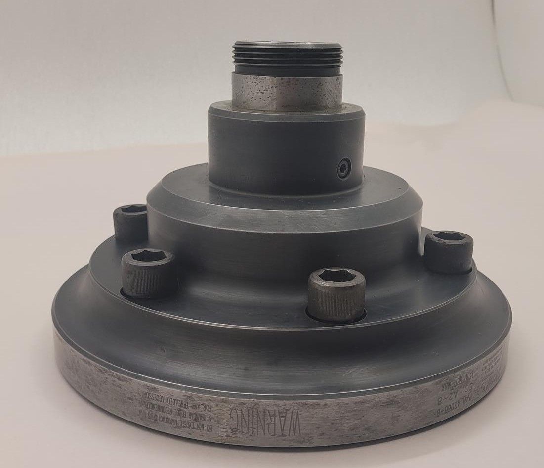 Royal 42060-B - 5C Collet Chuck - CNC LATHE PULLBACK NOSEPIECE w/ A2-8 Mount - Image 2