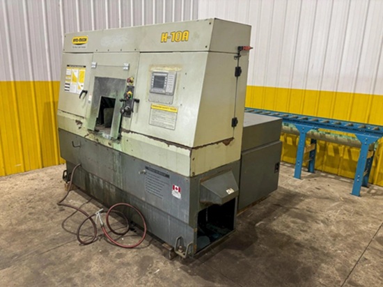 10" x 10" Hyd-Mech #H-10A, fully automatic horizontal band saw, coolant system, 5 HP - Image 4