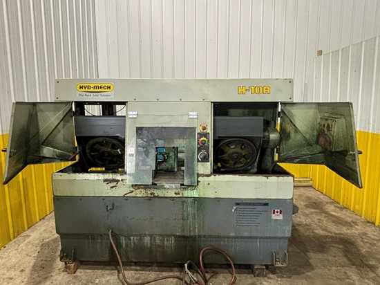 10" x 10" Hyd-Mech #H-10A, fully automatic horizontal band saw, coolant system, 5 HP - Image 5