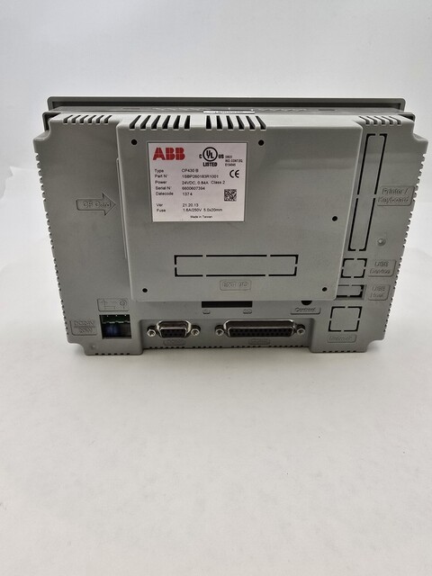 ABB #CP430-B, Control Panel, 1SBP260183R1001, 24 VDC, 0.84 A, Class 2 Fuse, 1.6 A, 250 Volts - Image 8