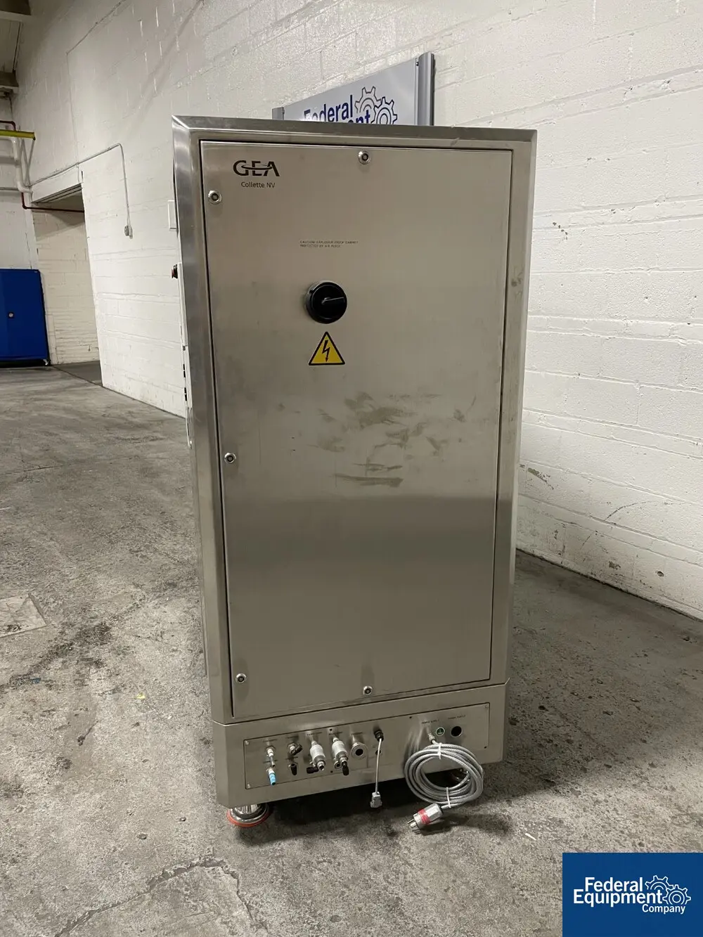10 Liter GEA Collette #ULTIMA-PRO-10, High Shear Mixer, Stainless Steel, 460 V., 3ph, Siemens, AB PLC, 2004 - Image 4