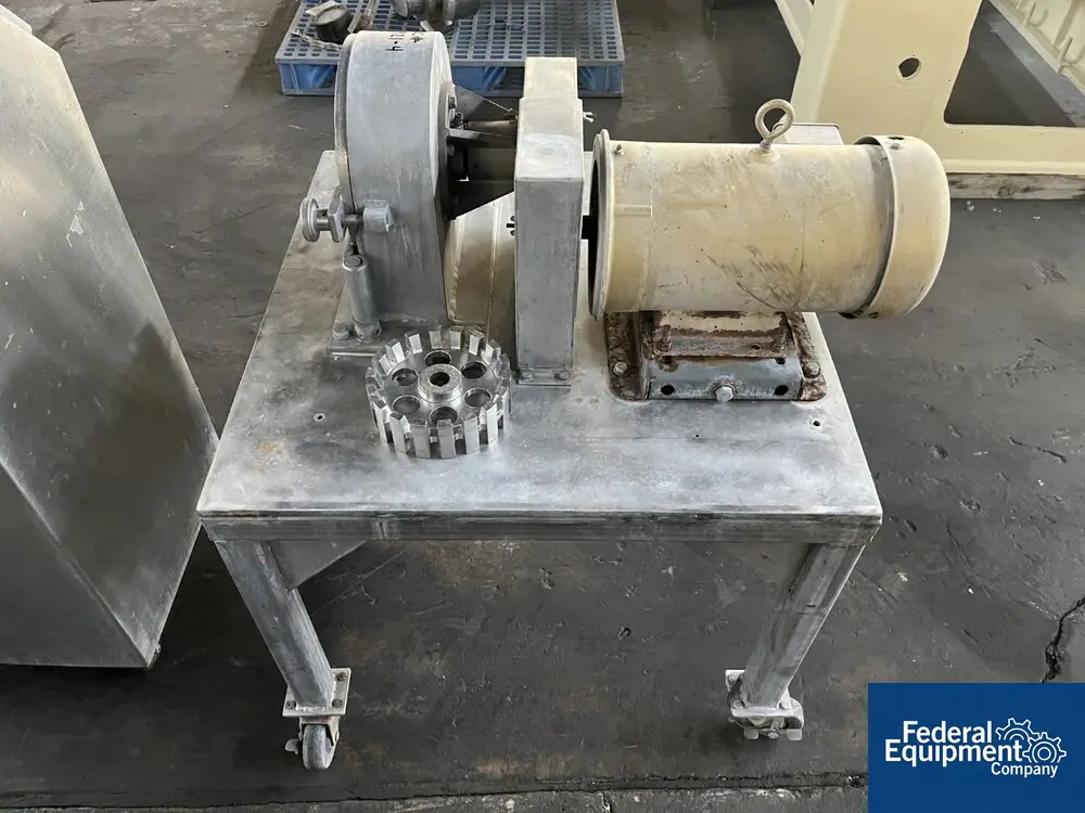 Prater #SM-19.Stainless Steel, Mill, Stainless Steel, 7 HP, on base, w/ motor - Image 5