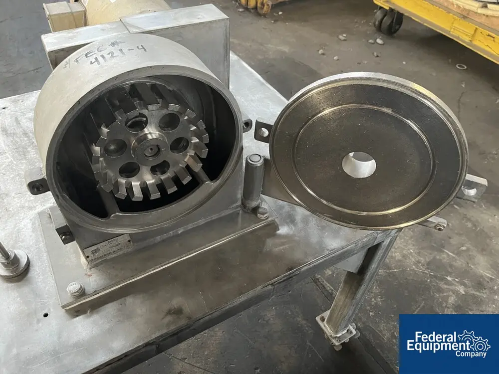 Prater #SM-19.Stainless Steel, Mill, Stainless Steel, 7 HP, on base, w/ motor - Image 7
