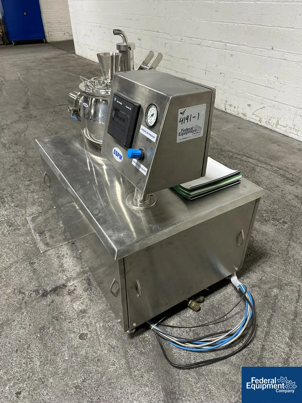25 Liter SSPM #RMG, Rapid Mix Granulator, AB PanelView 550, 5 HP, 2003 - Image 4