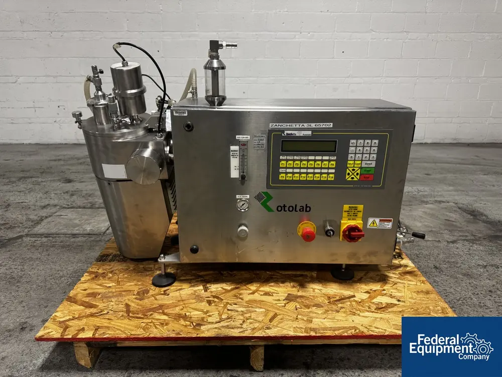 1.8 Liter Zanchetta #Rotolab-5, Mixer, Stainless Steel, 230 V., 2002 - Image 1